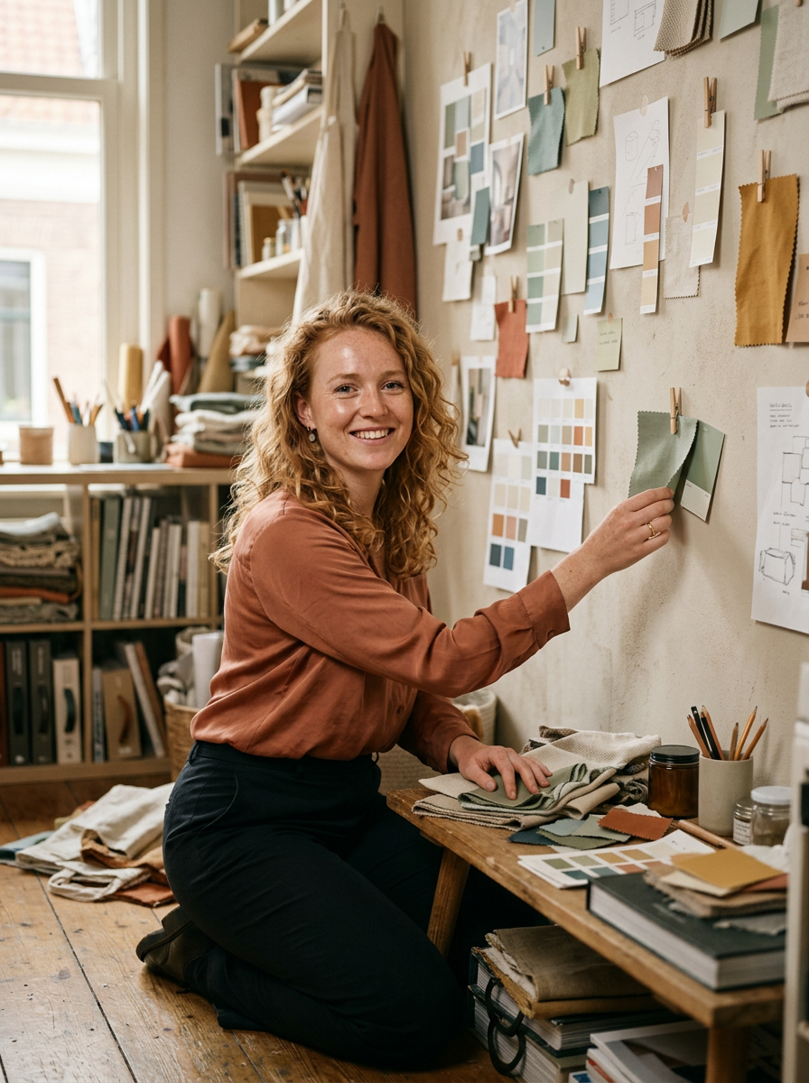 Portret van Lotte Jansen